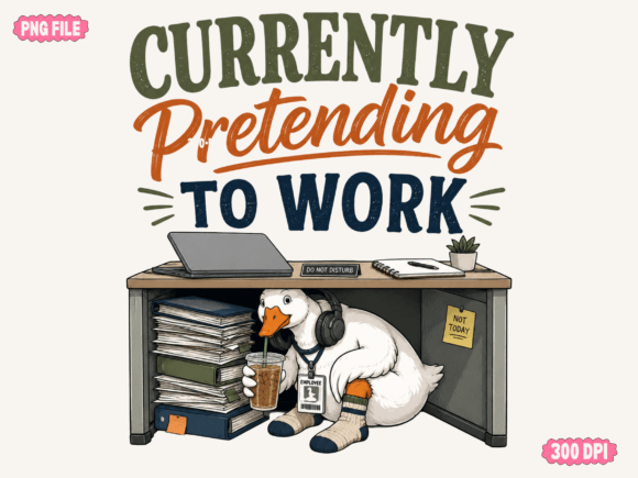 Funny Office Goose Work Humor SVG Review