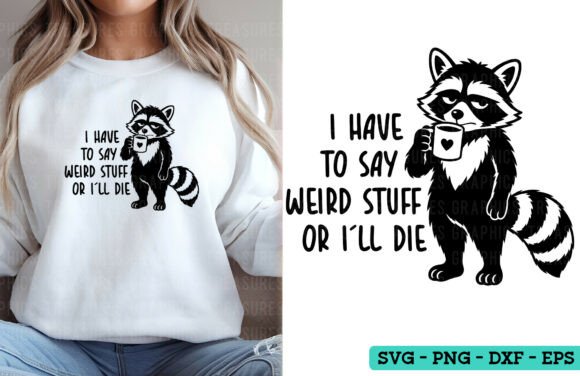 Funny Sarcastic Raccoon SVG Animal PNG Review
