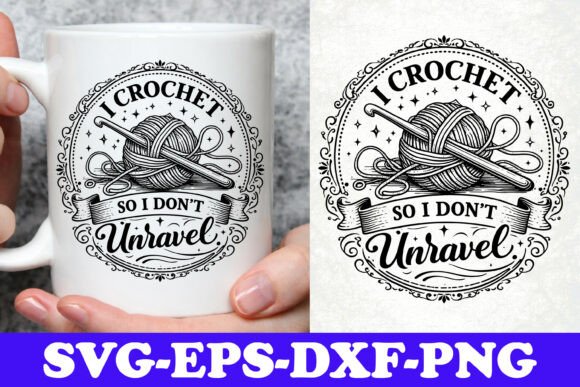 I Crochet So I Don’t Unravel Funny SVG Review