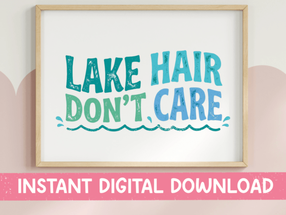 Lake Hair Dont Care Funny SVG Review
