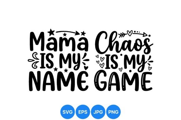Mama Chaos Funny SVG Design Review