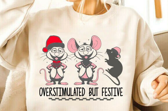 Overstimulated but Festive Svg: A Designer Review