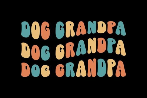 Retro Dog Grandpa SVG, Dog Grandpa PNG